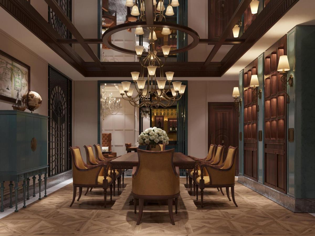 Grand Hotel Du Lac Hanoi Luaran gambar 3D interior visualization of a dining room