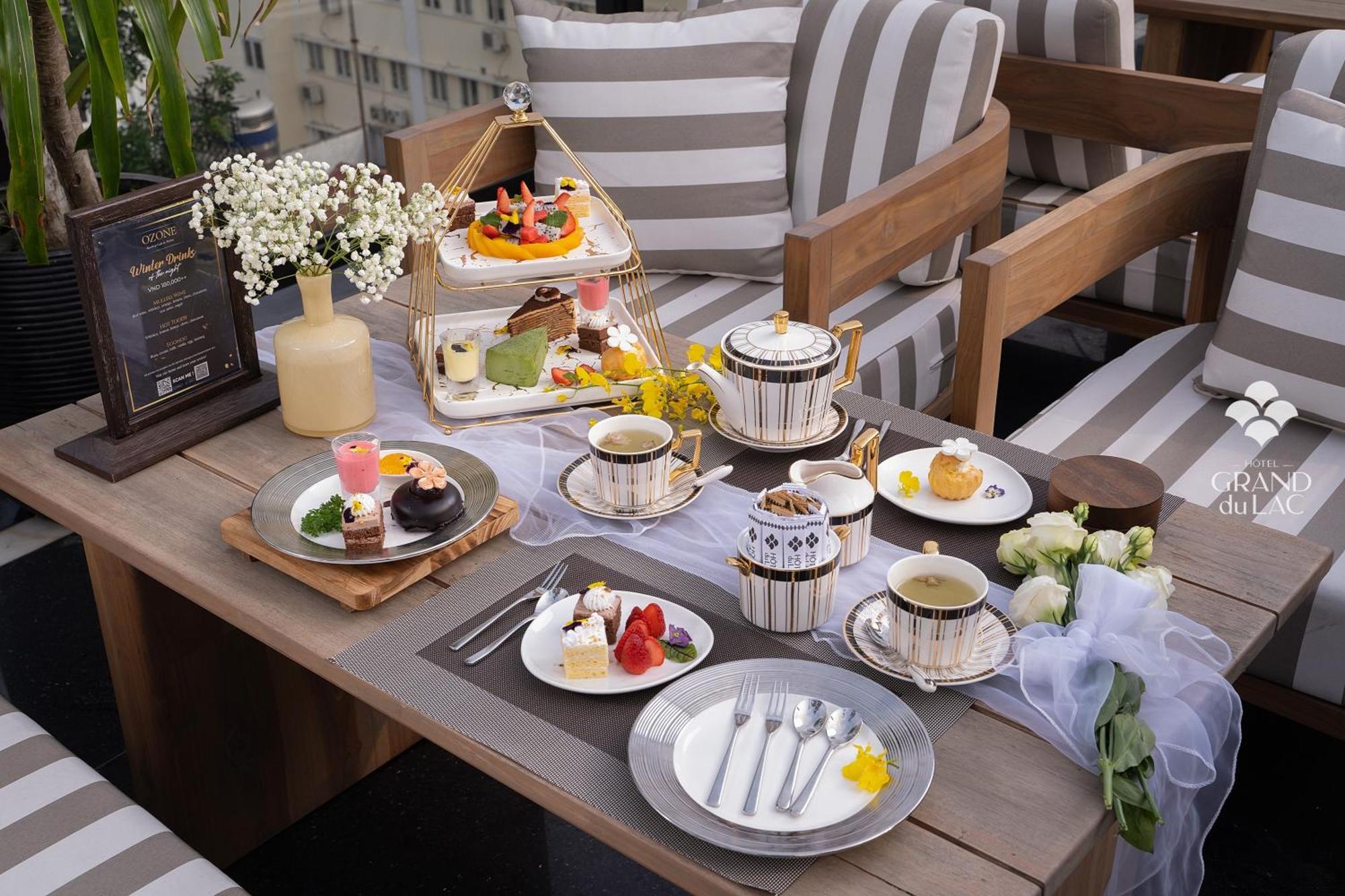 Grand Hotel Du Lac Hanoi Luaran gambar Afternoon tea