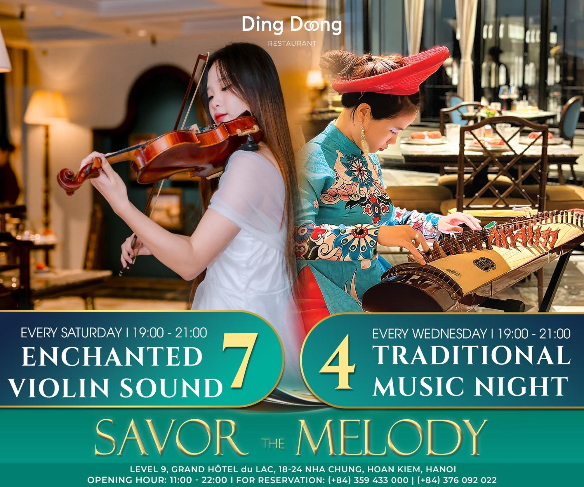 Grand Hotel Du Lac Hanoi Luaran gambar 7/4 Traditional Music Night